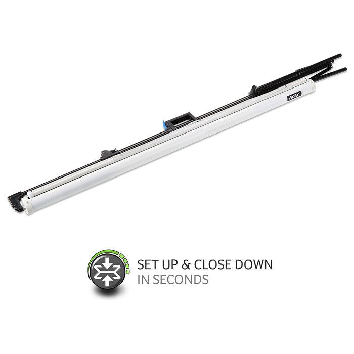 Acer T82-W01MW Pantalla Trípode Manual 2.1m (82.5") 16:10 Blanco Acer T82-W01MW Pantalla Trípode Manual 2.1m (82.5") 16:10 Blanco