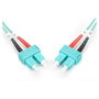 Digitus Cable de fibra óptica Multimode OM3 SC a SC 1m