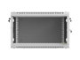Lanberg Armario Rack 6U 600x600mm Gris con Puerta Perforada