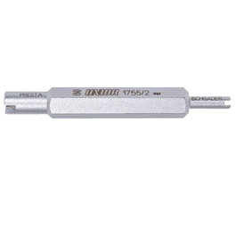 Unior Extractor de válvulas Presta y Standard hexagonal acero 39 g para ruedas