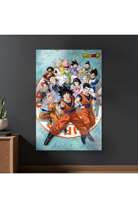 Sd Toys Póster 3D Dragon Ball Super Universe Survival 58x38 cm