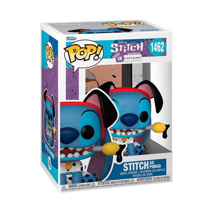 Funko Pop Vinyl Stitch #75165 101 Dálmatas Disney Lilo & Stitch Figura de Colección 9 cm
