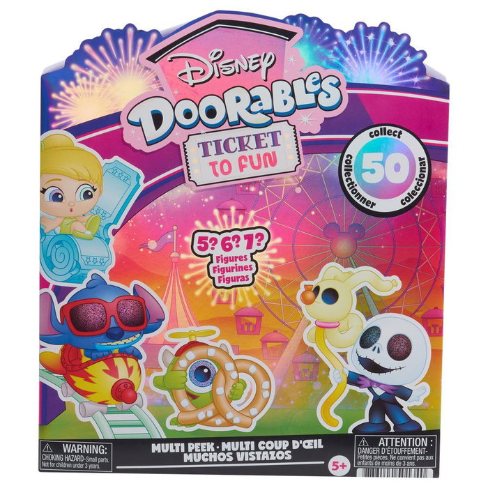 JUST PLAY Set figuras sorpresa Ticket to Fun Disney Doorables JUST PLAY Set figuras sorpresa Ticket to Fun Disney Doorables