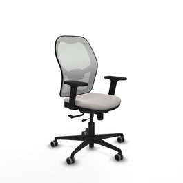 PIQUERAS Y CRESPO Silla de oficina Jorquera con mecanismo Sincro/Traslack en Blanco