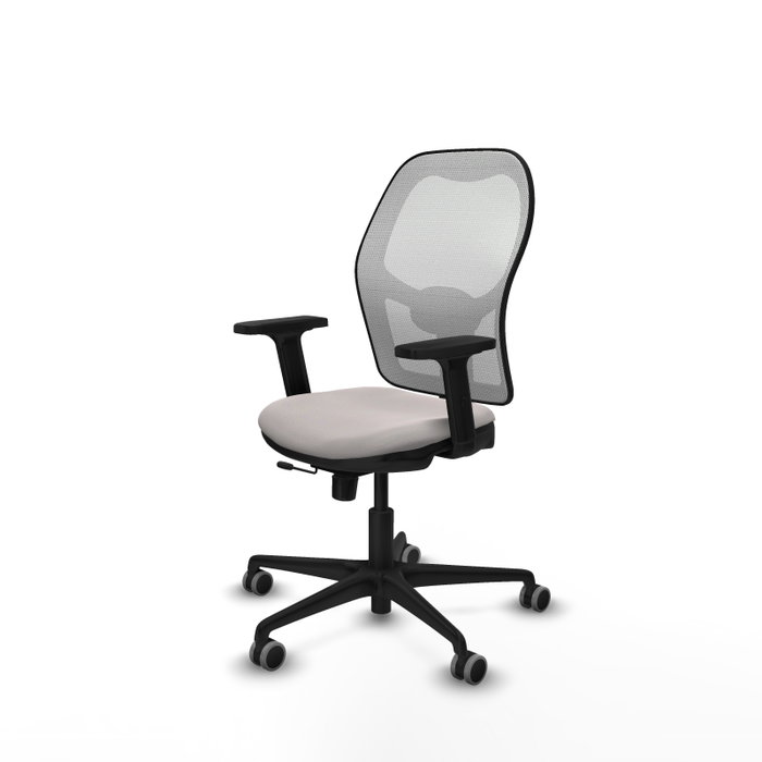 PIQUERAS Y CRESPO Silla de oficina Jorquera con mecanismo Sincro/Traslack en Blanco