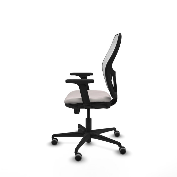 PIQUERAS Y CRESPO Silla de oficina Jorquera con mecanismo Sincro/Traslack en Blanco