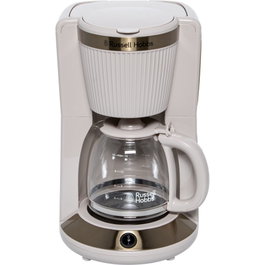 Russell Hobbs Brontë Cafetera de Filtro Stone con Detalles Dorados