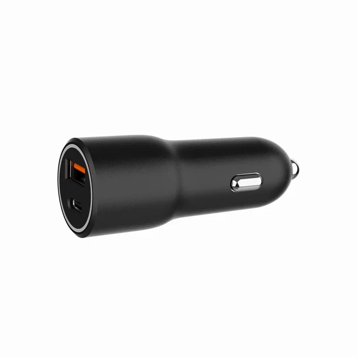 Gembird TA-UC-AC2PDQC38-CAR-01 Cargador de Coche Rápido 38W Dual Puerto USB-C PD 20W & USB-A QC 3.0 18W para Smartphone/iPhone, Carga Rápida Universal para Encendedor Negro Gembird TA-UC-AC2PDQC38-CAR-01 Cargador de Coche Rápido 38W Dual Puerto USB-C PD 20W & USB-A QC 3.0 18W para Smartphone/iPhone, Carga Rápida Universal para Encendedor Negro