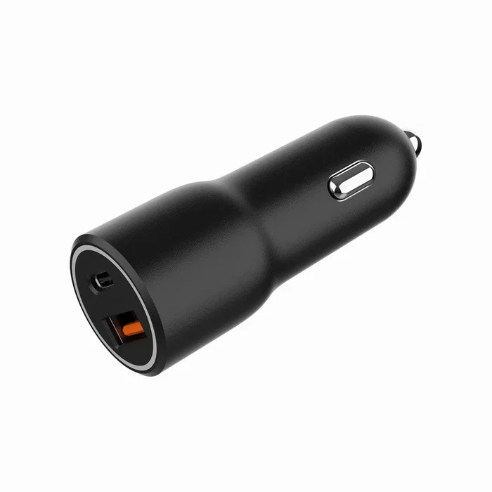 Gembird TA-UC-AC2PDQC38-CAR-01 Cargador de Coche Rápido 38W Dual Puerto USB-C PD 20W & USB-A QC 3.0 18W para Smartphone/iPhone, Carga Rápida Universal para Encendedor Negro Gembird TA-UC-AC2PDQC38-CAR-01 Cargador de Coche Rápido 38W Dual Puerto USB-C PD 20W & USB-A QC 3.0 18W para Smartphone/iPhone, Carga Rápida Universal para Encendedor Negro