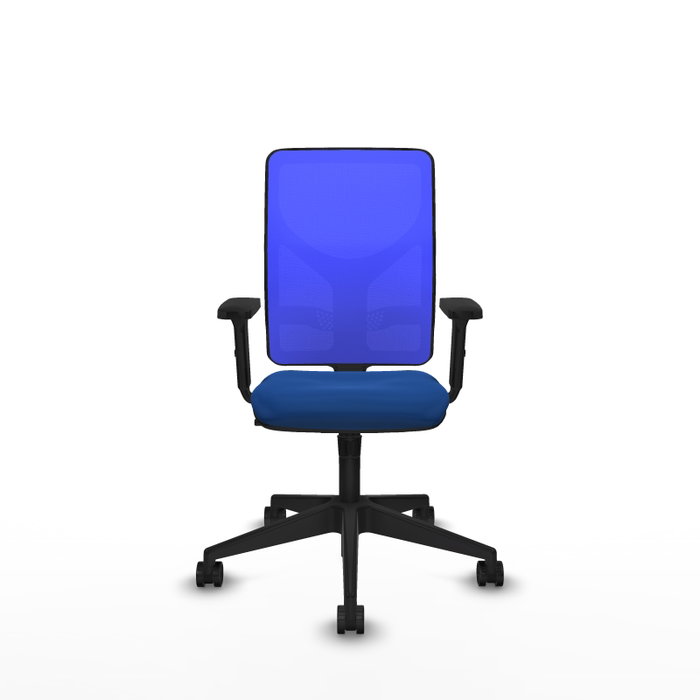 PIQUERAS Y CRESPO Silla de oficina Motilla Azul con Mecanismo Sincro PIQUERAS Y CRESPO Silla de oficina Motilla Azul con Mecanismo Sincro