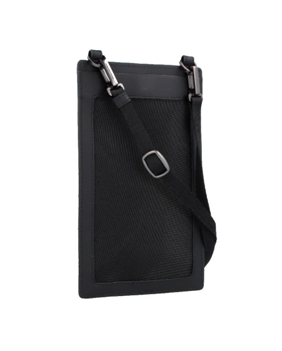 Piquadro Bolso bandolera de cuero Negro