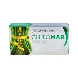 MARNYS Chitomar 60 Cap. | Chitosán Bloqueador de Grasa | Suplemento Dietético