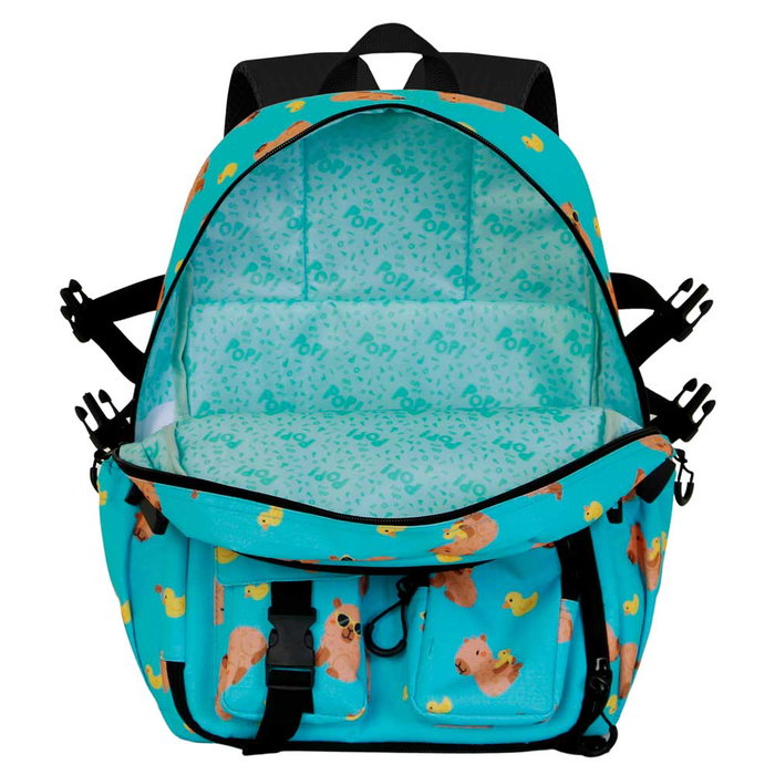 Karactermania Oh My Pop Capy Mochila Haru, Verde