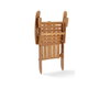 No Name Silla de jardín reclinable de acacia FSC - 72,5 x 89,5 x H.94 cm