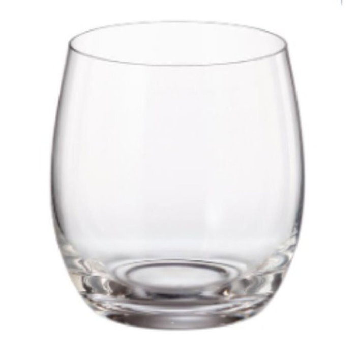 Bohemia Set de 6 Vasos de Cristal Clara 410cc Bohemia Set de 6 Vasos de Cristal Clara 410cc