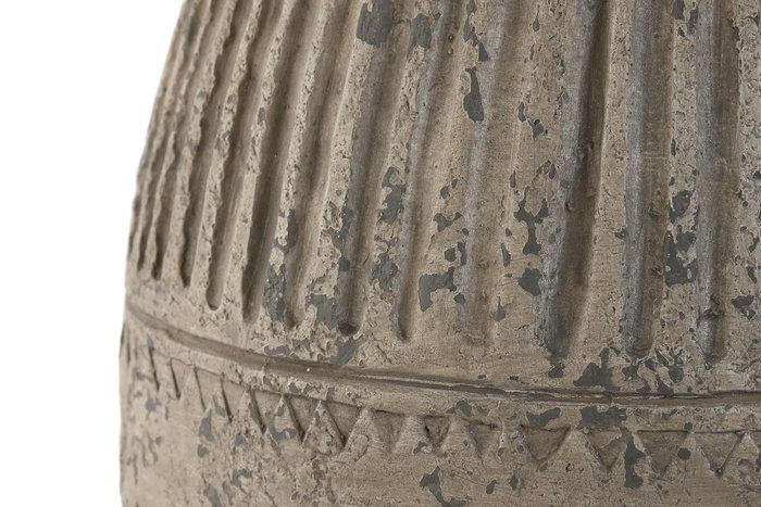 DKD Home Decor Jarrón Alpino Marrón 28 x 48 x 28 cm