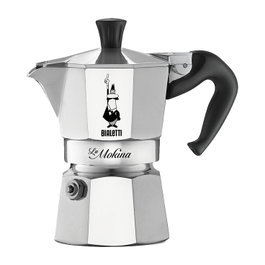 Bialetti Cafetera italiana 0,4 L Acero inoxidable y Aluminio