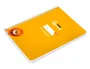 Liderpapel Cuaderno espiral Pautaguía A5 amarillo