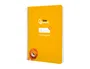 Liderpapel Cuaderno espiral Pautaguía A5 amarillo