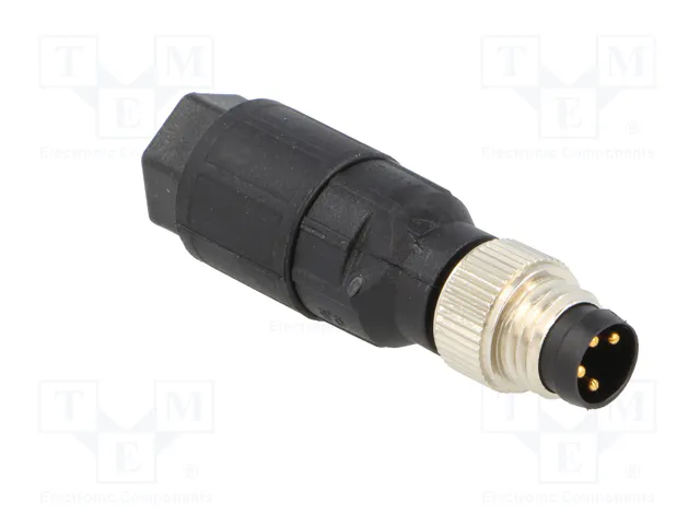LAPP Conector M8 macho de 4 pines, recto, IDC