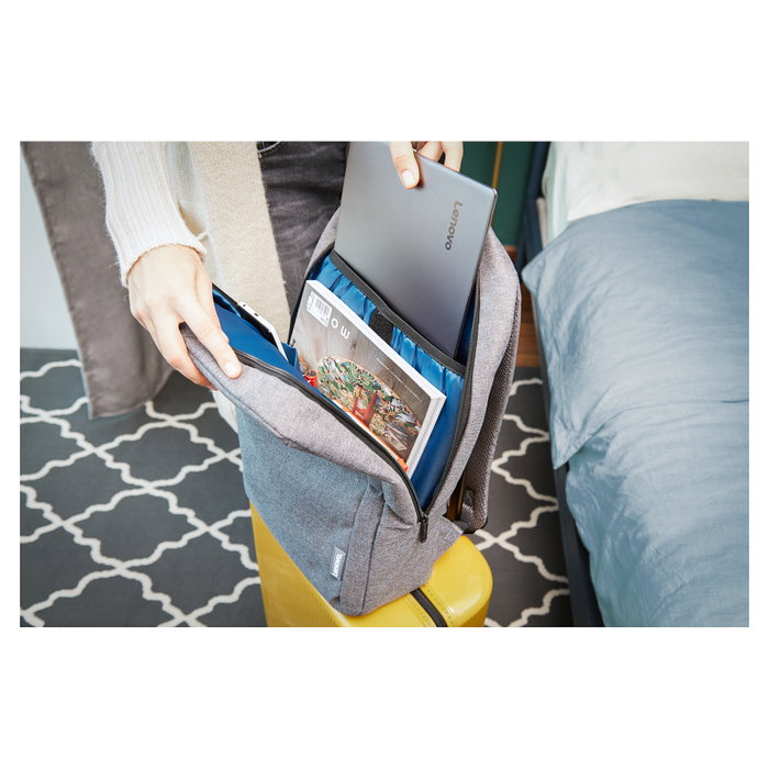 Lenovo B210 Mochila Casual para Portátil de 15,6 pulgadas, Gris