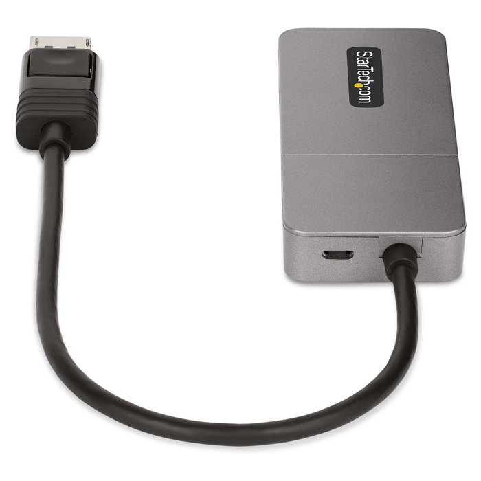 StarTech.com Hub MST 3 Puertos DisplayPort a 3 HDMI 4K60Hz DP 1.4 Multimonitor Alimentado por USB Solo Windows StarTech.com Hub MST 3 Puertos DisplayPort a 3 HDMI 4K60Hz DP 1.4 Multimonitor Alimentado por USB Solo Windows