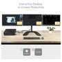 StarTech.com Hub MST 3 Puertos DisplayPort a 3 HDMI 4K60Hz DP 1.4 Multimonitor Alimentado por USB Solo Windows