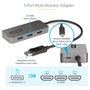 StarTech.com Hub MST 3 Puertos DisplayPort a 3 HDMI 4K60Hz DP 1.4 Multimonitor Alimentado por USB Solo Windows