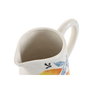 DKD Home Decor Jarra de Dolomita Limón con Relieve 750 ml