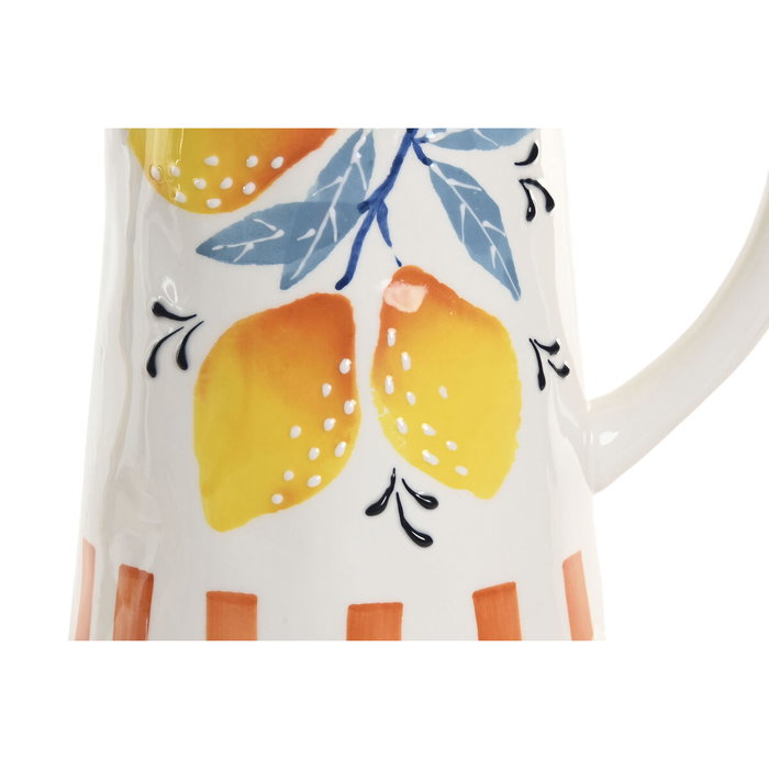DKD Home Decor Jarra de Dolomita Limón con Relieve 750 ml DKD Home Decor Jarra de Dolomita Limón con Relieve 750 ml