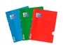 Oxford Libreta escolar Openflex DIN A4 48 hojas cuadro 4 mm pack de 3 unidades