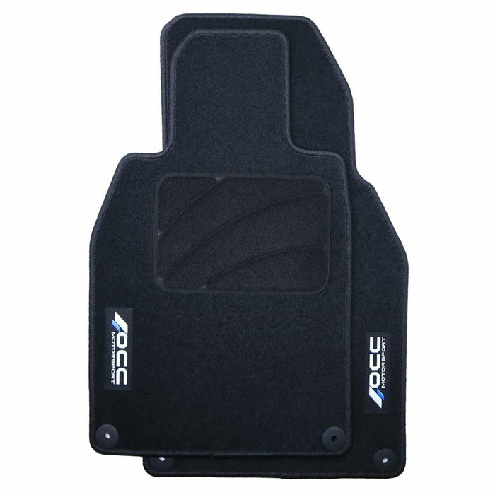 Set de Alfombrillas para Coche OCC Motorsport OCCPS0014LOG Negro Porsche 911 992 Terciopelo 5 Piezas