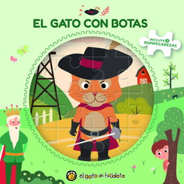 GATO DE HOJALATA El gato con botas (Libro + 3 puzles)