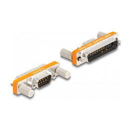DeLOCK Adaptador D-Sub 9 pines macho a D-Sub 25 pines macho 66980