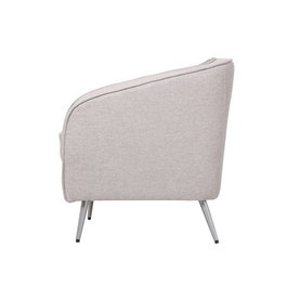 DKD Home Decor Sillón Gris Plateado 68 x 73 x 70 cm