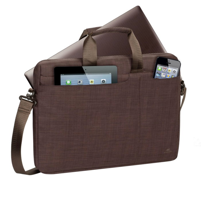 Rivacase 8335 Biscayne Bolso para Portátil 15,6 pulgadas Marrón