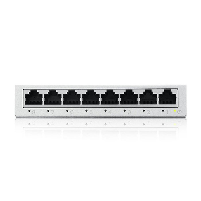 Zyxel GS-108B V5 Switch Gigabit Ethernet de 8 puertos no administrado Zyxel GS-108B V5 Switch Gigabit Ethernet de 8 puertos no administrado