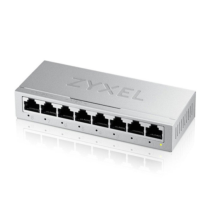 Zyxel GS-108B V5 Switch Gigabit Ethernet de 8 puertos no administrado Zyxel GS-108B V5 Switch Gigabit Ethernet de 8 puertos no administrado