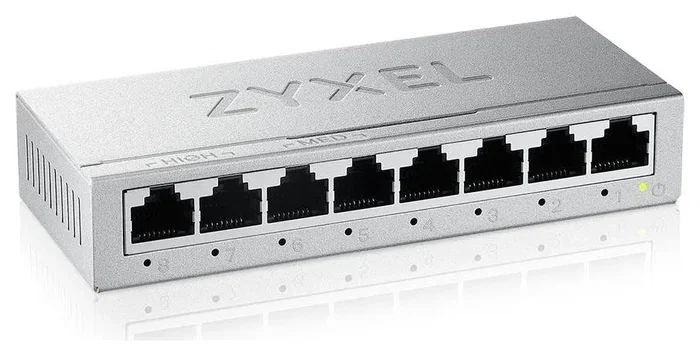 Zyxel GS-108B V5 Switch Gigabit Ethernet de 8 puertos no administrado Zyxel GS-108B V5 Switch Gigabit Ethernet de 8 puertos no administrado
