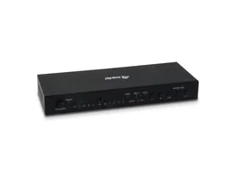 Equip 33271903 Interruptor Selector Matriz de Video HDMI 4 Entradas 2 Salidas, 4K Ultra HD, 3D, 48 Bits, Negro, con Mando a Distancia