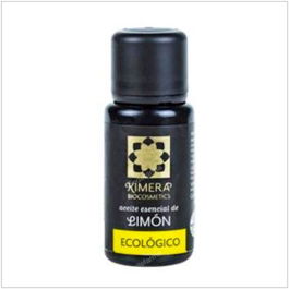 Kimera Aceite Esencial de Limón Bio 15ml - Relajante y Fomenta la Concentración - Producto Ecológico