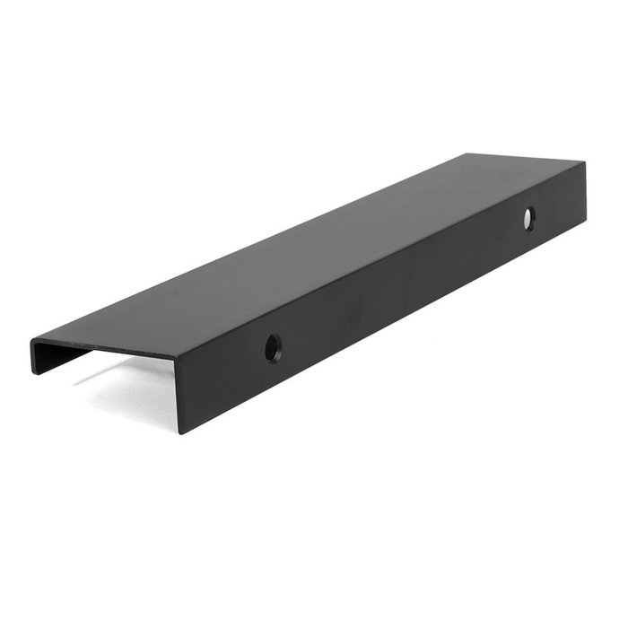 Viefe Tirador Way Aluminio Negro Mate, Latón Oscuro, Anodizado Mate Dist. Agujero 32Mm. Tirador para Muebles de Cocina y Hogar