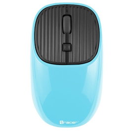 Tracer WAVE RF 2.4 Ghz Ratón Inalámbrico Recargable Turquesa, 800/1200/1600 DPI, Óptico
