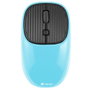 Tracer WAVE RF 2.4 Ghz Ratón Inalámbrico Recargable Turquesa, 800/1200/1600 DPI, Óptico