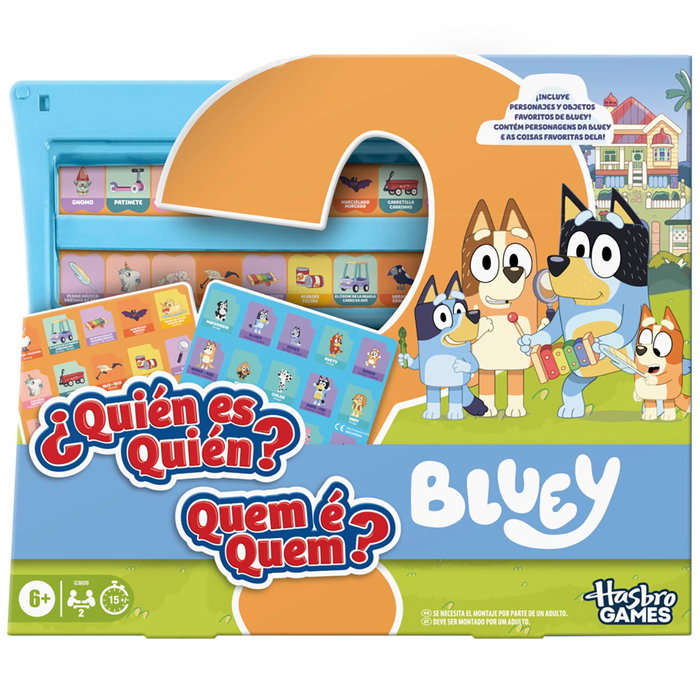 HASBRO GAMES ¿Quién es quién? Bluey G3609