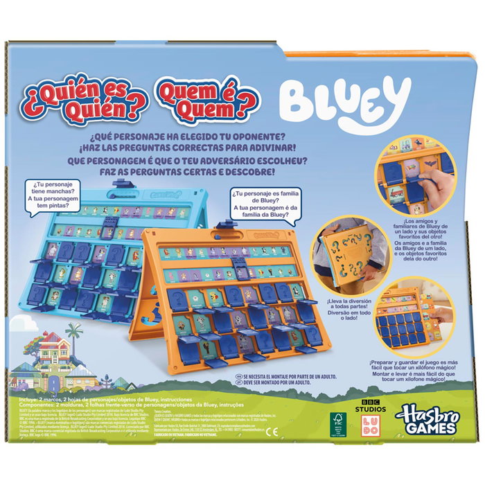 HASBRO GAMES ¿Quién es quién? Bluey G3609