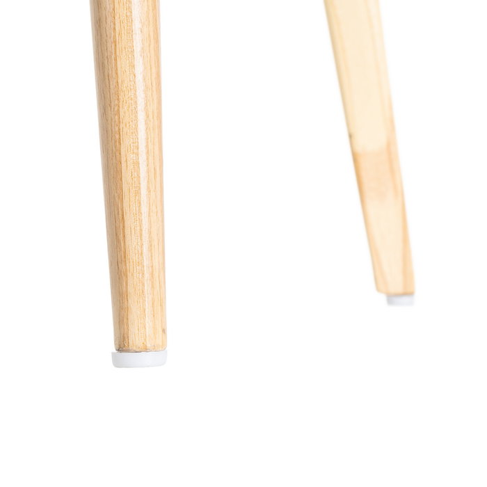 Silla Natural-Beige Madera 46 X 50 X 81 cm (Set de 2)