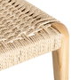 Silla Natural-Beige Madera 46 X 50 X 81 cm (Set de 2)