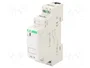 F&F Relé de instalación monoestable SPDT 230VAC 16A