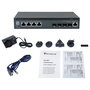 Level One XEL-0891 Switch 4x10GE/4x10GSFP+ Managed L3